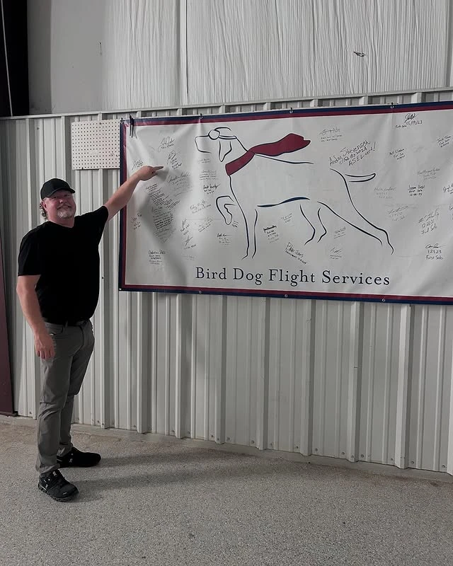 Graduate celebrating pilot certificate in North Texas