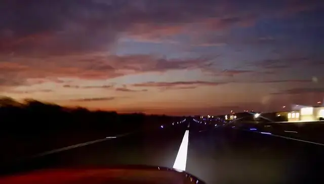 Beautiful sunset landing during a discovery flight in Fort Worth